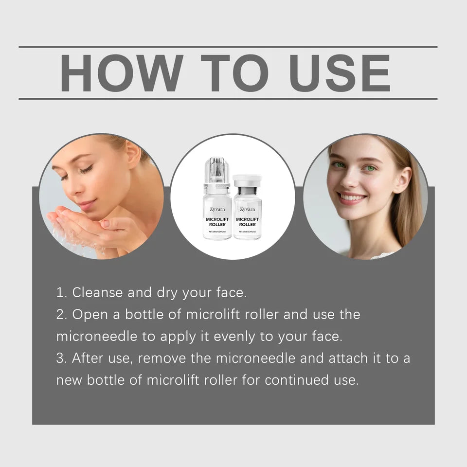Upgrade Oligopeptide Face Skin Repair Micro Needle Serum Sensitive Skin Moisturizing and Smoothing Hyaluronic Acid Essence