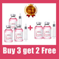 Stem Cell Ampoule Essence, Pink PDRN Ampoule Deep Repair Renew Skin Brighten Tone Strengthen Barrier firming Facial Essence